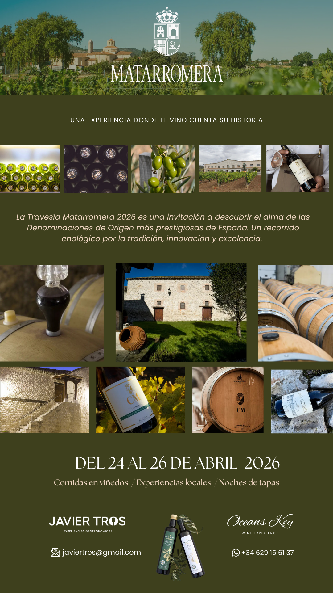 La Travesía Matarromera 2026 · Una experiencia única en torno al vino español